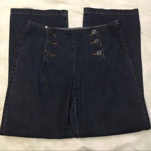Vintage 90s Liz Claiborne High Waist Sailor Jeans